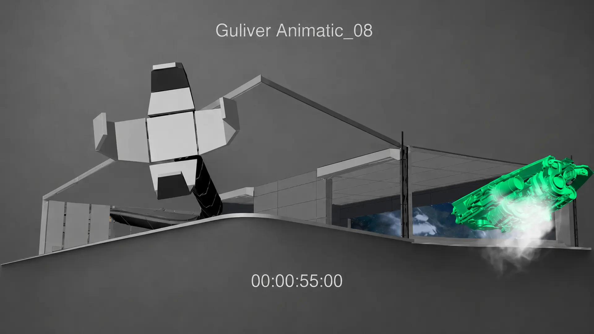 Metallic creature tentacle placeholder