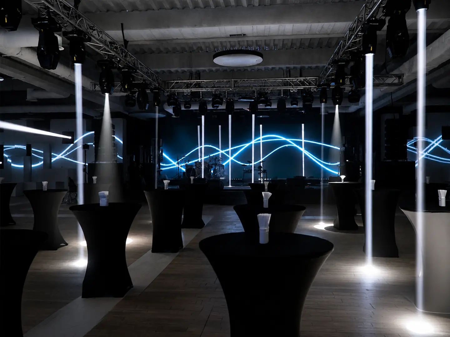 Immersive corporate show CTA visual placeholder